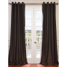 Java Grommet Blackout Faux Silk Taffeta Curtain