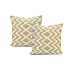 Palu Printed Cotton Cushion Cover (Pair)