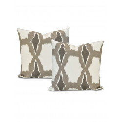 Sorong Printed Cotton Cushion Cover (Pair)