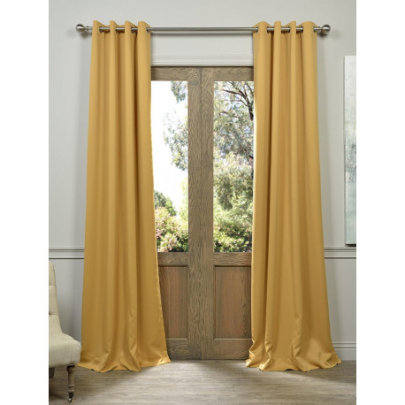 Marigold Grommet Blackout Curtain