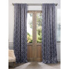 Seville Grey & Silver Blackout Curtain