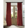 Signature Burgundy Blackout Velvet Curtain