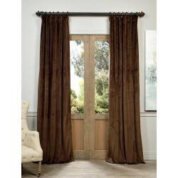 Signature Java Blackout Velvet Curtain