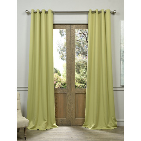 Lichen Grommet Blackout Curtain