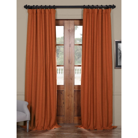 Persimmon Bellino Blackout Curtain