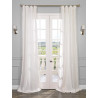 Signature Antique Lace French Linen Sheer Curtain