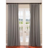 Neutral Grey Doublewide Blackout Curtain