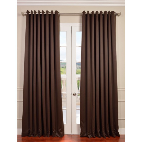 Java Grommet Doublewide Blackout Curtain