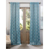 Seville Dusty Teal Blackout Curtain