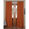 Persimmon Bellino Grommet Blackout Curtain