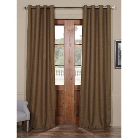 Turkish Coffee Bellino Grommet Blackout Curtain