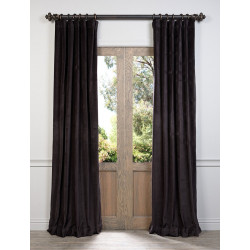 Gaberdine Cotton Velvet Curtain