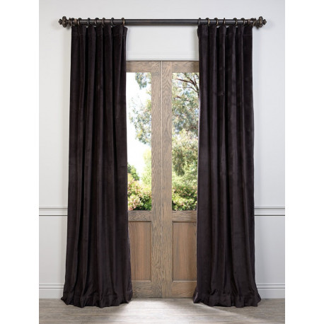 Gaberdine Cotton Velvet Curtain