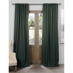 Dark Mallard Green Blackout Curtain