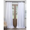 Ice Blackout Vintage Textured Faux Dupioni Curtain